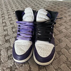 Jordan 1 Retro high court purple dunks